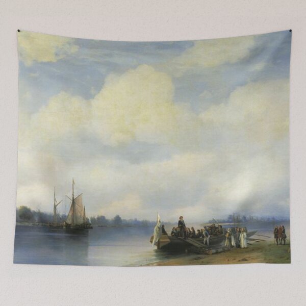Item preview, Arrival of Peter I on the Neva designed and sold by SharonTheFirst.