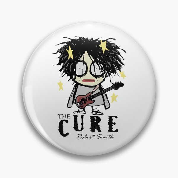 Item preview, The Cures Robert Smiths Cartoon Gothic Rock Band designed and sold by TT-Kurumi.