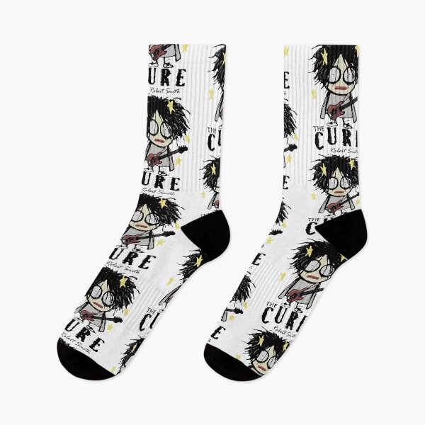 Item preview, The Cures Robert Smiths Cartoon Gothic Rock Band designed and sold by TT-Kurumi.