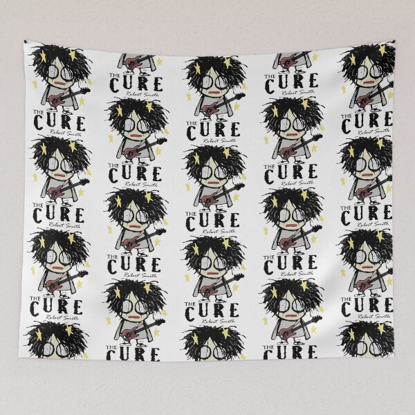 Item preview, The Cures Robert Smiths Cartoon Gothic Rock Band designed and sold by TT-Kurumi.