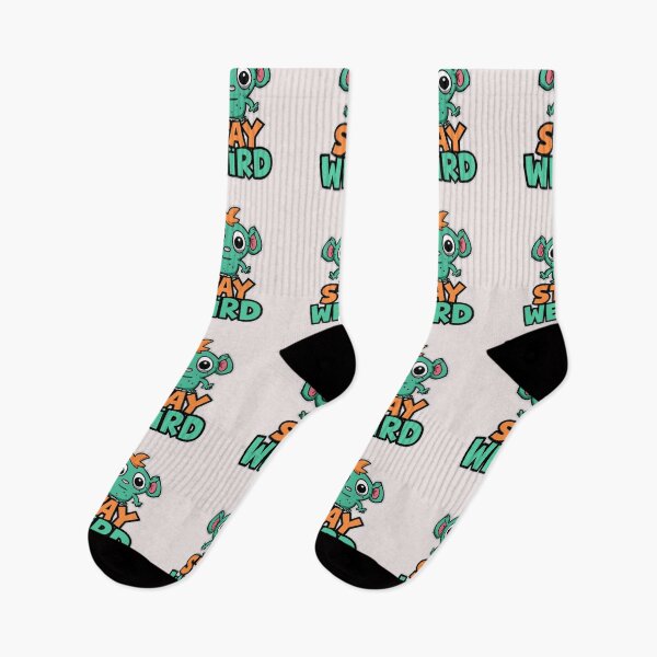 Item preview, Stay Weird Cute Monster Cartoon – Funny Quirky Character Design designed and sold by trendplusco.