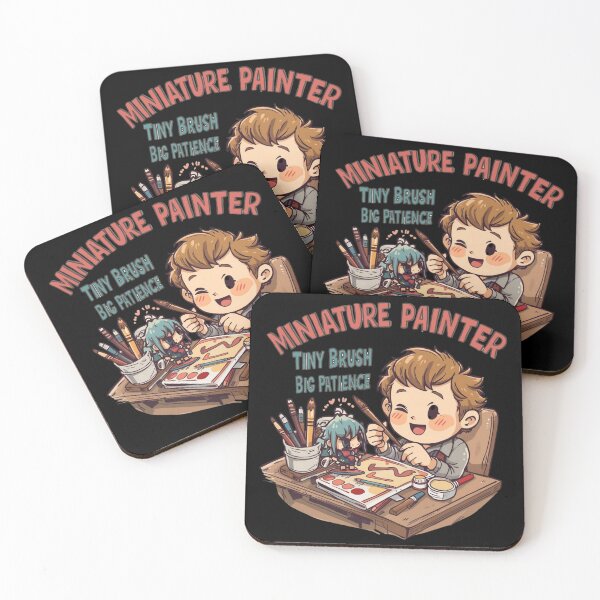 Item preview, Miniature Painter – Tiny Brush Big Patience  designed and sold by KapiPrint.