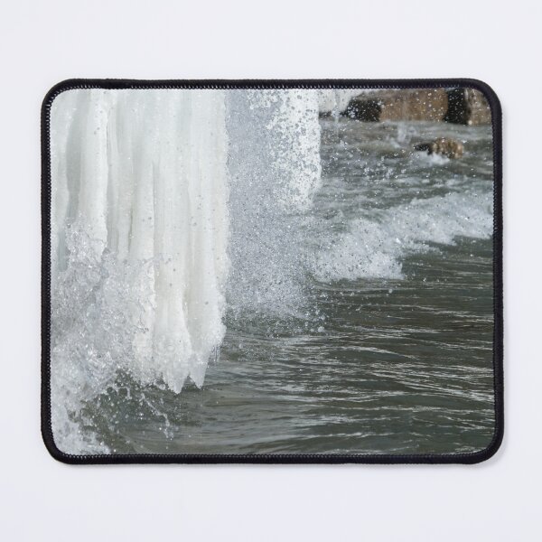 Item preview, Frozen Waterfall by the Shore designed and sold by Georgia Mizuleva.