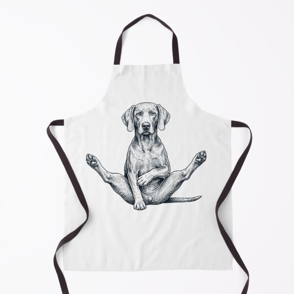 Item preview, Funny Weimaraner Yoga Pose Dog Mom Lover designed and sold by DoodleTortle.