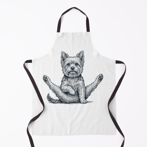 Item preview, Funny Yorkshire Terrier Yoga Pose Dog Mom Lover designed and sold by DoodleTortle.