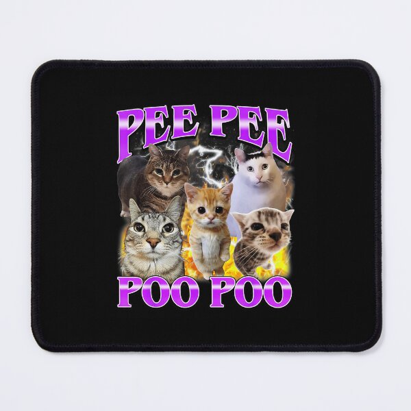 Item preview, Pee Pee Poo Poo Funny Cat Meme Chaos Humor designed and sold by tadmercado.