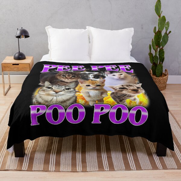 Item preview, Pee Pee Poo Poo Funny Cat Meme Chaos Humor designed and sold by tadmercado.