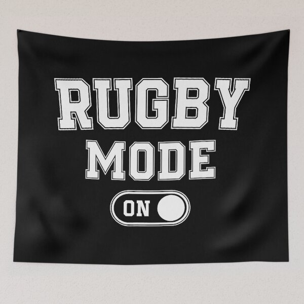 Item preview, Rugby Mode On Funny Rugby Player Toggle  designed and sold by GabrieSketcham.