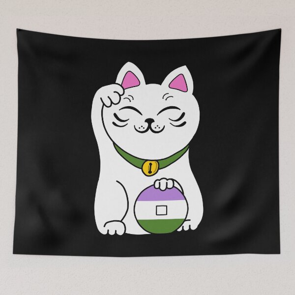 Item preview, Neko Pride Genderqueer designed and sold by Madmut.