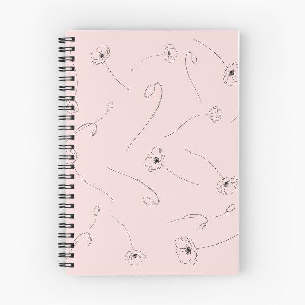 Item preview, Copy of Ethereal Poppy Rhythm – Black Line Art Pattern designed and sold by PureStroke.