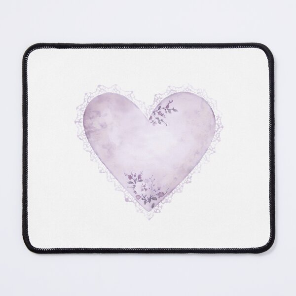Item preview, Purple lace heart designed and sold by uunaa.
