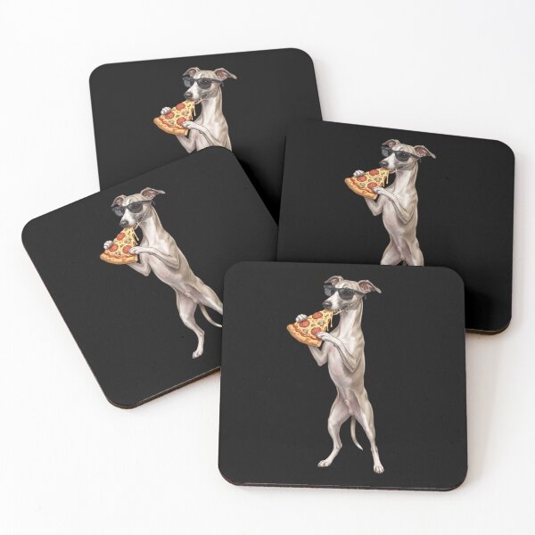 Item preview, Funny Whippet Eating Pizza Dog Mom Dad Lover designed and sold by TerryConnells.