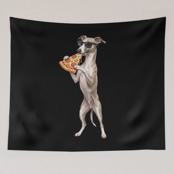 Item preview, Funny Whippet Eating Pizza Dog Mom Dad Lover designed and sold by TerryConnells.
