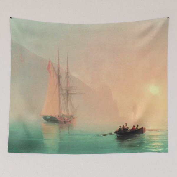 Item preview, Ayu-Dag on a foggy day designed and sold by SharonTheFirst.