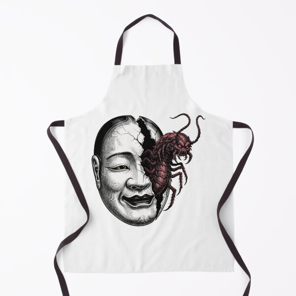 Item preview, A centipede wearing a Kabuki mask designed and sold by krabbaraban.