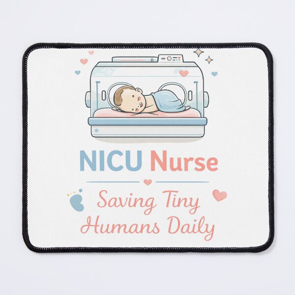 Item preview, NICU Nurse Saving Tiny Humans Daily designed and sold by the-dovlat.