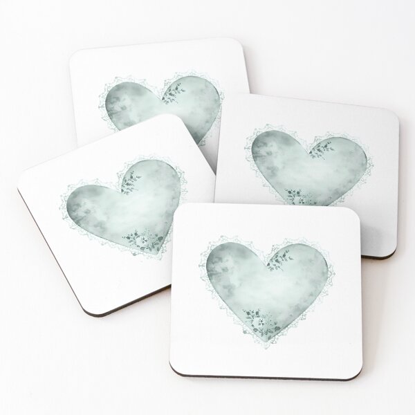 Item preview, Gray lace heart designed and sold by uunaa.