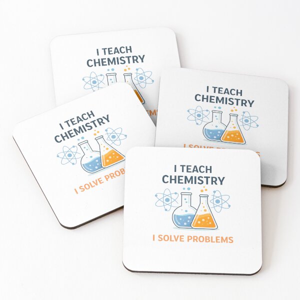 Item preview, I Teach Chemistry I Solve Problems Teacher designed and sold by the-dovlat.