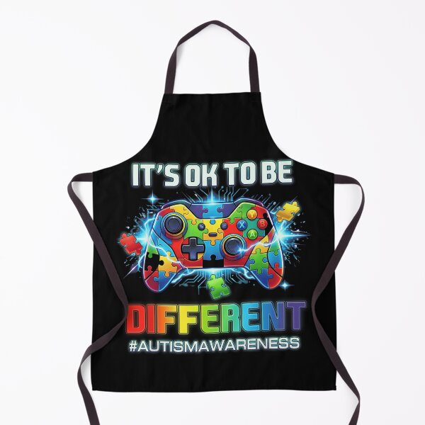 Item preview, Autism Awareness Gamer Controller Its OK To Be Different Puzzle Piece designed and sold by DuneHaicna.