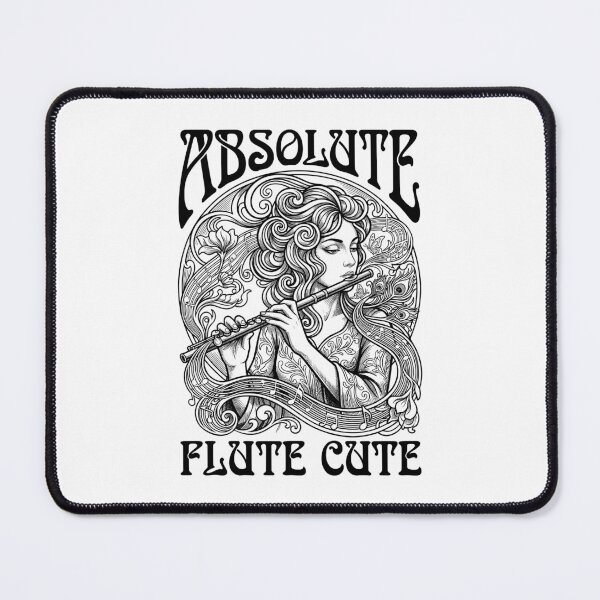 Item preview, Flutist Flautist Absolute Flute Cute Player Girl Musician designed and sold by GrandeDuc.