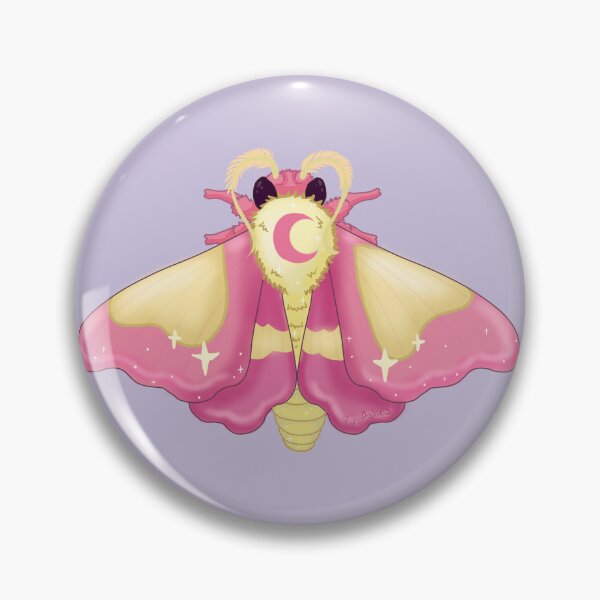 Item preview, Rosy Maple Moth designed and sold by PyroAshes.