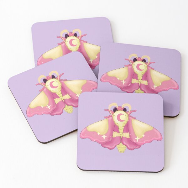 Item preview, Rosy Maple Moth designed and sold by PyroAshes.