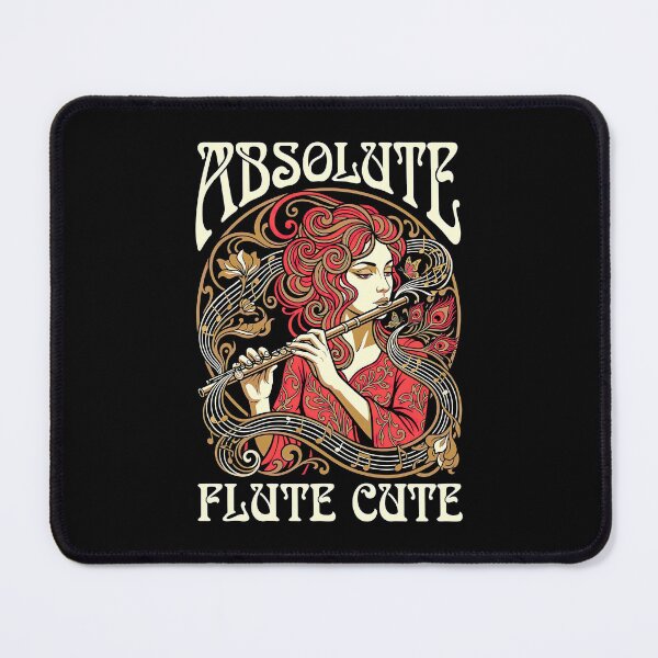 Item preview, Flutist Flautist Absolute Flute Cute Player Girl Musician designed and sold by GrandeDuc.