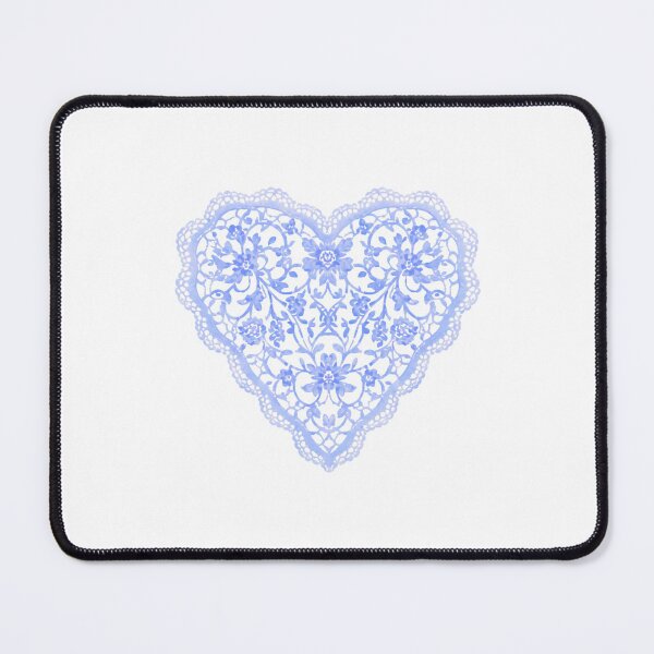 Item preview, Blue lace heart designed and sold by uunaa.