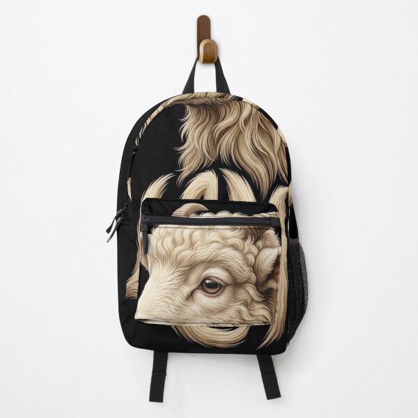 Item preview, 3D Lamb with Text - Whimsical Animal Design designed and sold by LittleLoopArt.