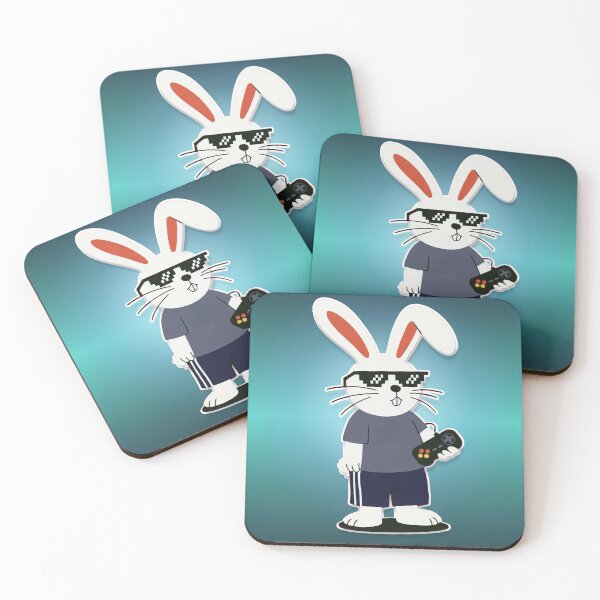 Item preview, Level Up Easter Mode Bunny Gamer – Just One More Game Funny Gaming Rabbit Design designed and sold by PXEpic.