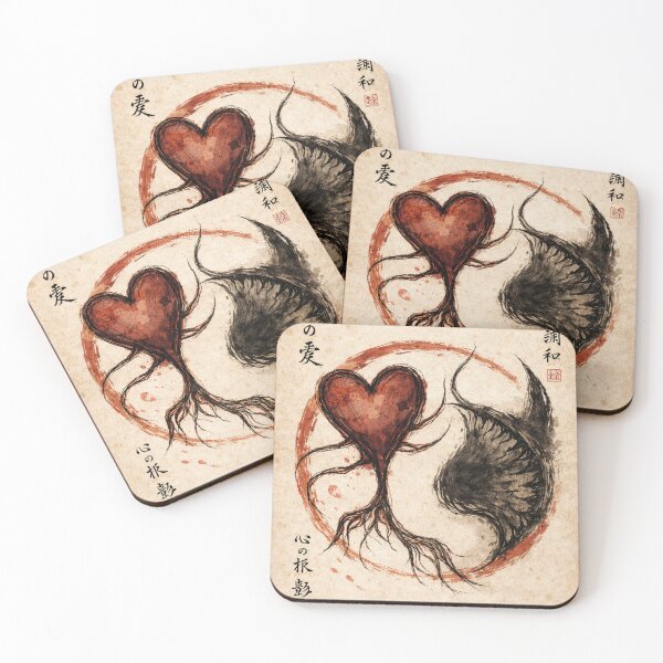 Item preview, Love & Shadow – Imperfect Enso designed and sold by ECHOES from the SOUL.
