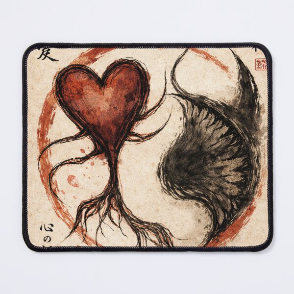 Item preview, Love & Shadow – Imperfect Enso designed and sold by ECHOES from the SOUL.
