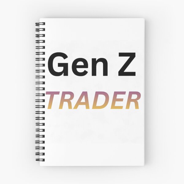 Item preview, Gen Z Trader Minimal Aesthetic Trading Design designed and sold by PrataeAesthetics.