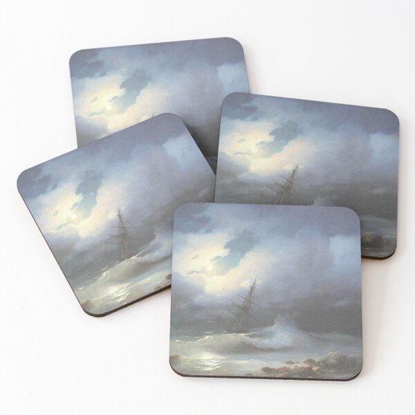 Item preview, Rough sea at night designed and sold by SharonTheFirst.