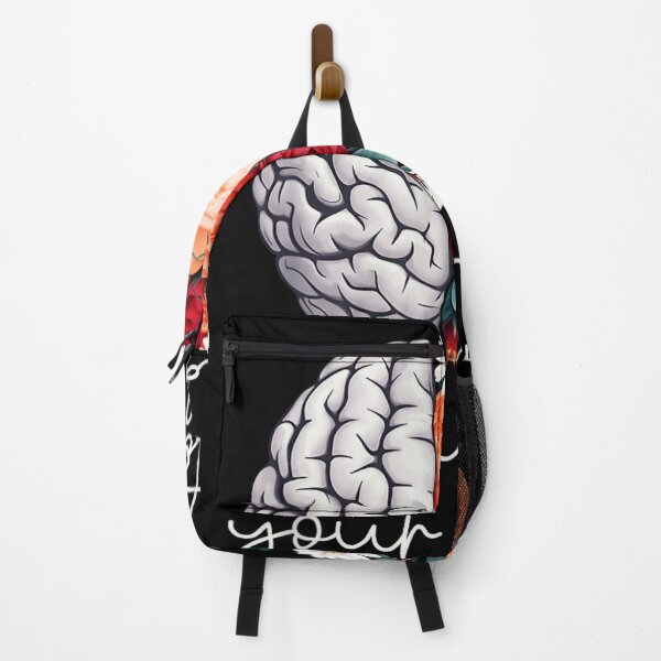 Item preview, Mental Health Awareness Floral Brain Be Kind To Your Mind Art designed and sold by GalenoHenley.