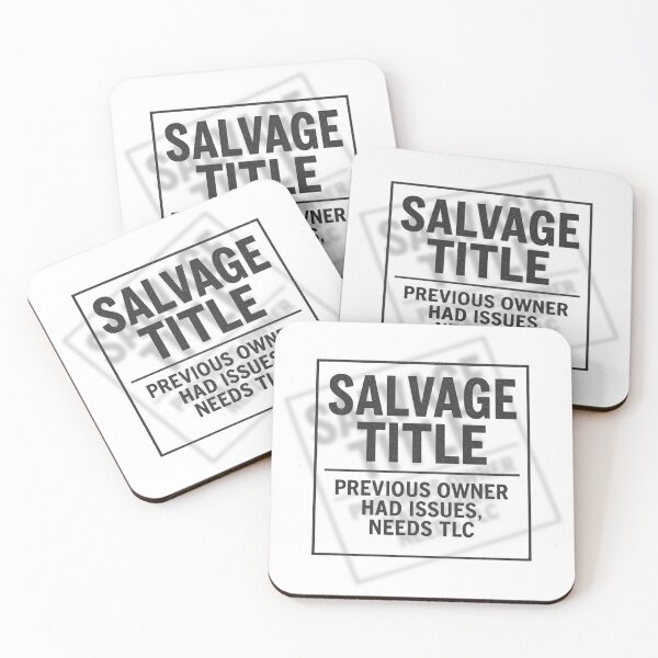 Item preview, Salvage Title designed and sold by DiAMONDxDEE.