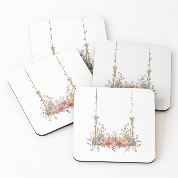 Item preview, Swing and flowers designed and sold by uunaa.