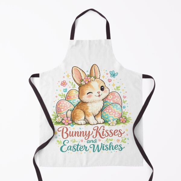Item preview, Bunny Kisses and Easter Wishes Cute Spring Design designed and sold by StyleLap.