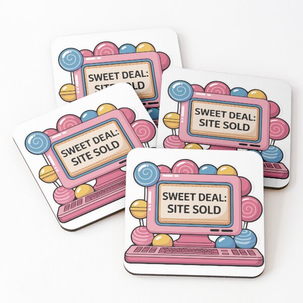 Item preview, Sweet Deal Site Sold Candy Computer Entrepreneur designed and sold by PixelWaveBD.