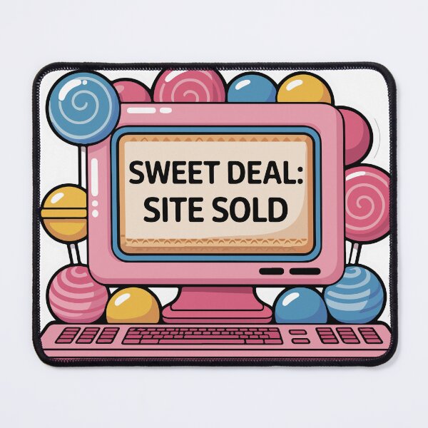 Item preview, Sweet Deal Site Sold Candy Computer Entrepreneur designed and sold by PixelWaveBD.