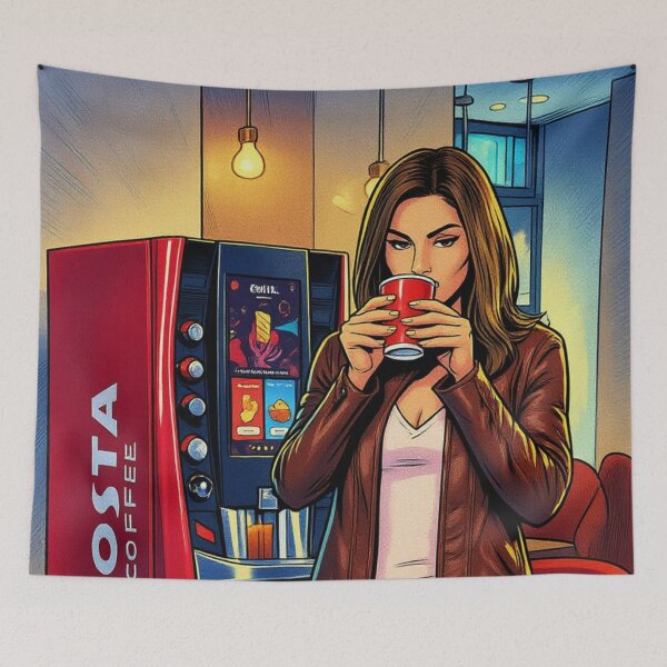 Item preview, Lederbraun Muss Kaffee haben designed and sold by pjd94.
