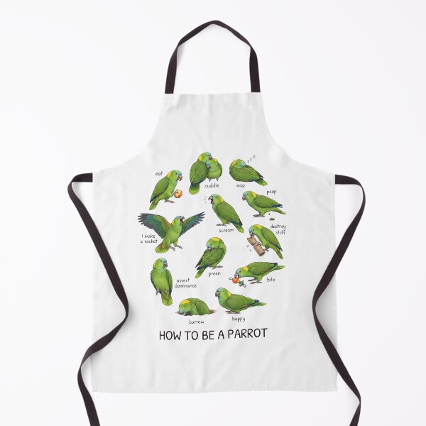 Item preview, How to be a Parrot Yellow Naped Parrot Mom Dad Lover designed and sold by TerryConnells.