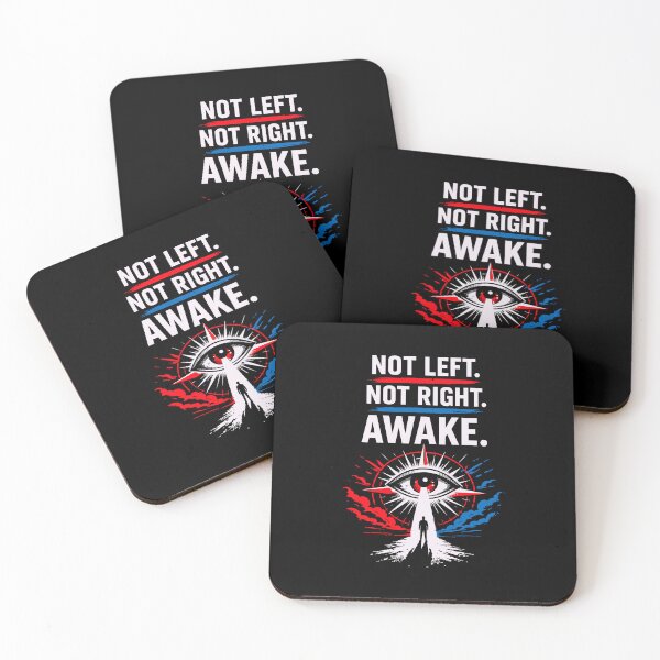 Item preview, Not Left Not Right Awake Independent Thinking Political designed and sold by w1ckerman.