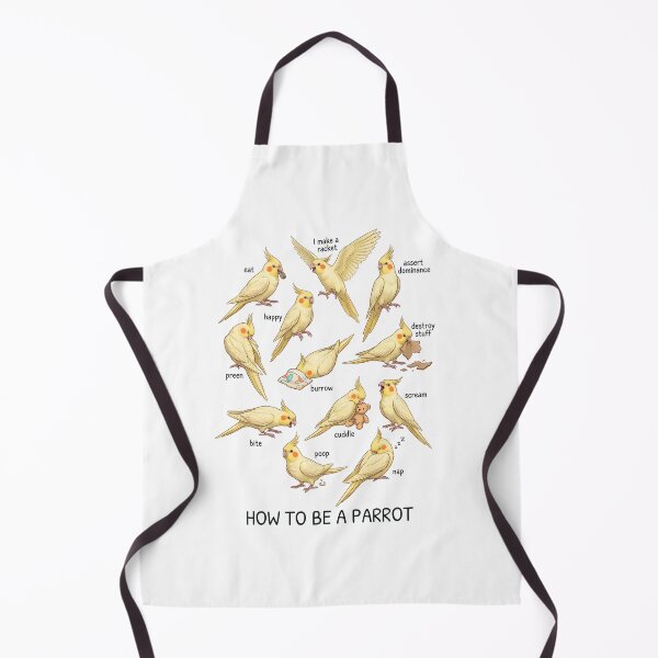 Item preview, How to be a Parrot Yellow Cockatiel Parrot Mom Dad Lover designed and sold by TerryConnells.
