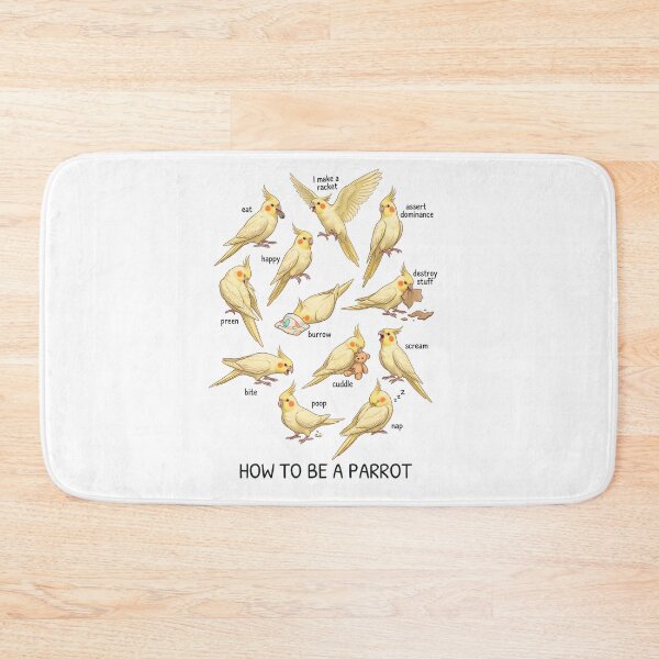Item preview, How to be a Parrot Yellow Cockatiel Parrot Mom Dad Lover designed and sold by TerryConnells.