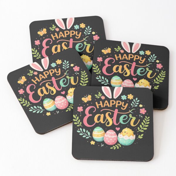 Item preview,  happy easter cute bunny designed and sold by  Mudikeys.