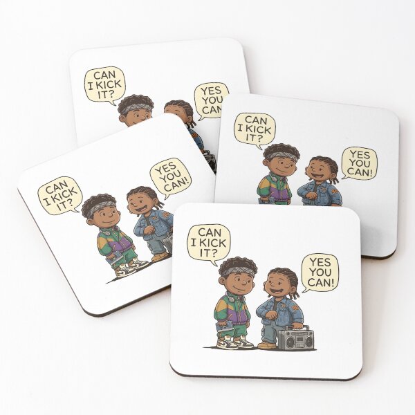 Item preview, Can I Kick It – Retro Street Vibes Cartoon Design designed and sold by Kavya Art.