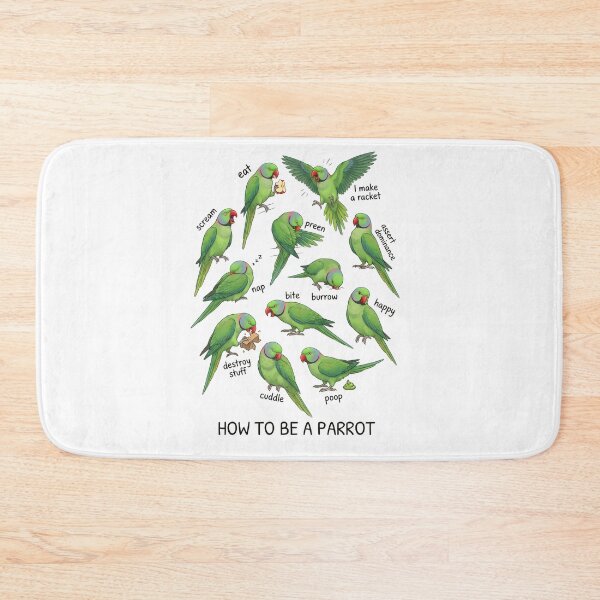 Item preview, How to be a Parrot Psittacula Alexandri Parrot Mom Dad Lover designed and sold by TerryConnells.