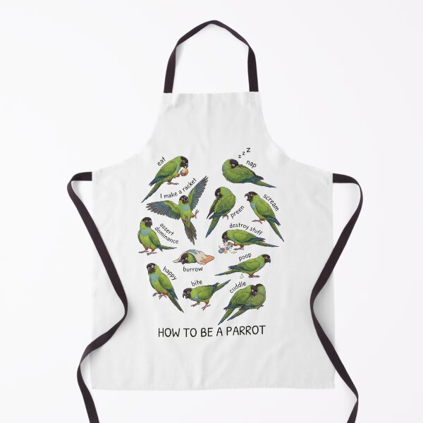 Item preview, How to be a Parrot Nanday Conure Parrot Mom Dad Lover designed and sold by TerryConnells.
