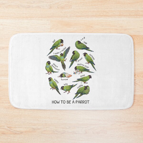 Item preview, How to be a Parrot Nanday Conure Parrot Mom Dad Lover designed and sold by TerryConnells.